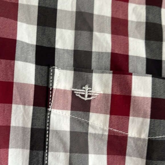 dockers checkered button down - Picture 3 of 6